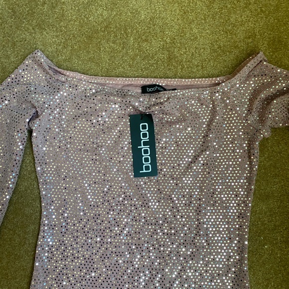 NWT Light pink sequins dress - Picture 5 of 5
